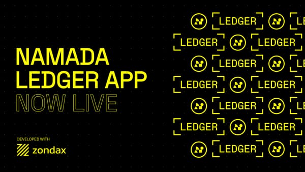 Namada is Now Available on Ledger